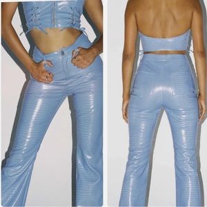 Princess Polly Vegan Crocodile Pants